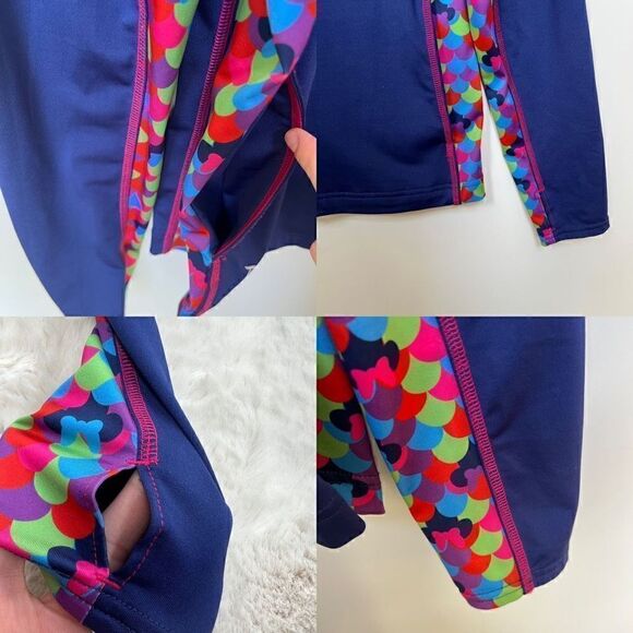 Disney Parks Girl’s Zip Up Jacket Mickey Logo Disneyland Resorts Navy Blue XL - Picture 10 of 12